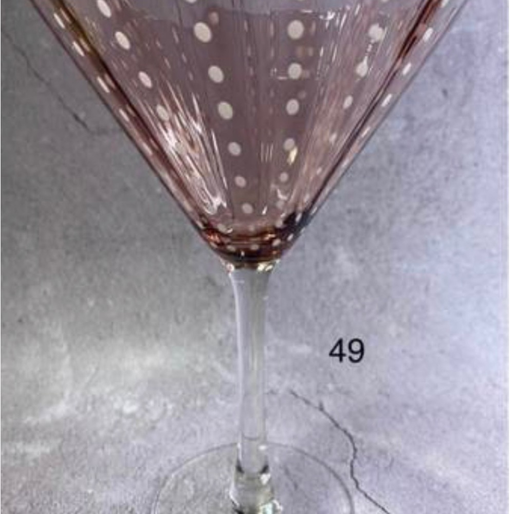 (5) Assorted Mix & Match Martini Glasses. 
One of each.